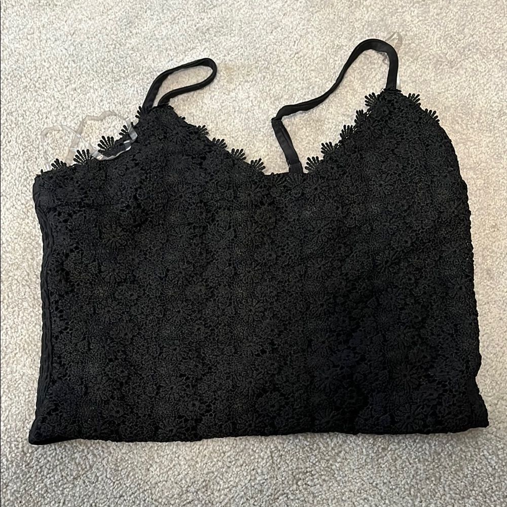 Black Lace Camisole